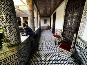 Riad tradicional en Marrakech, Marruecos